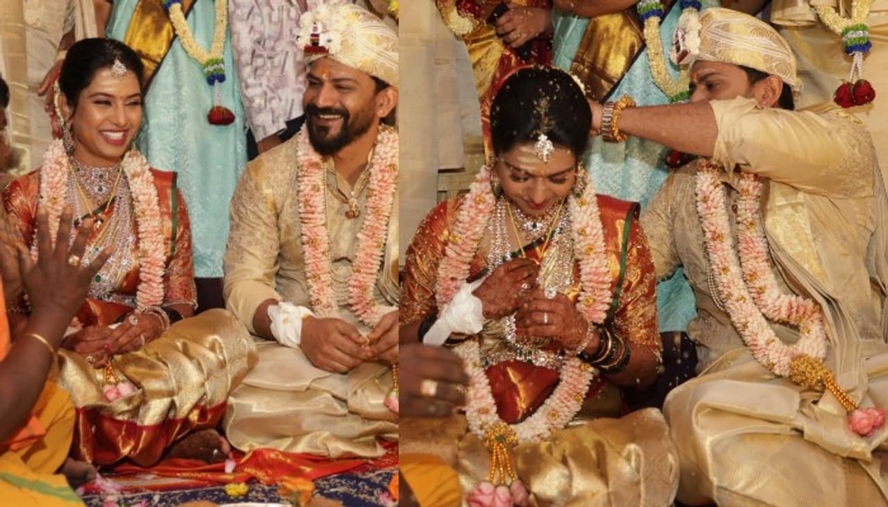 Dhananjay, Dhanyatha Wedding Dhananjay, Dhanyatha Wedding