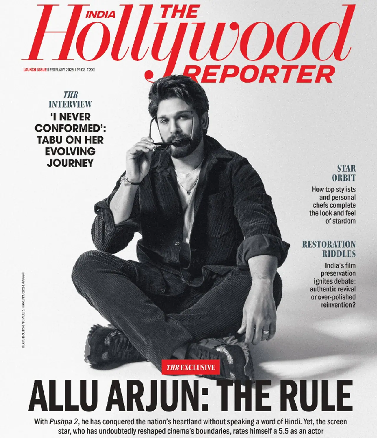 'தி ஹாலிவுட் ரிப்போர்ட்டர் இந்தியா’வில் அல்லு அர்ஜூன்