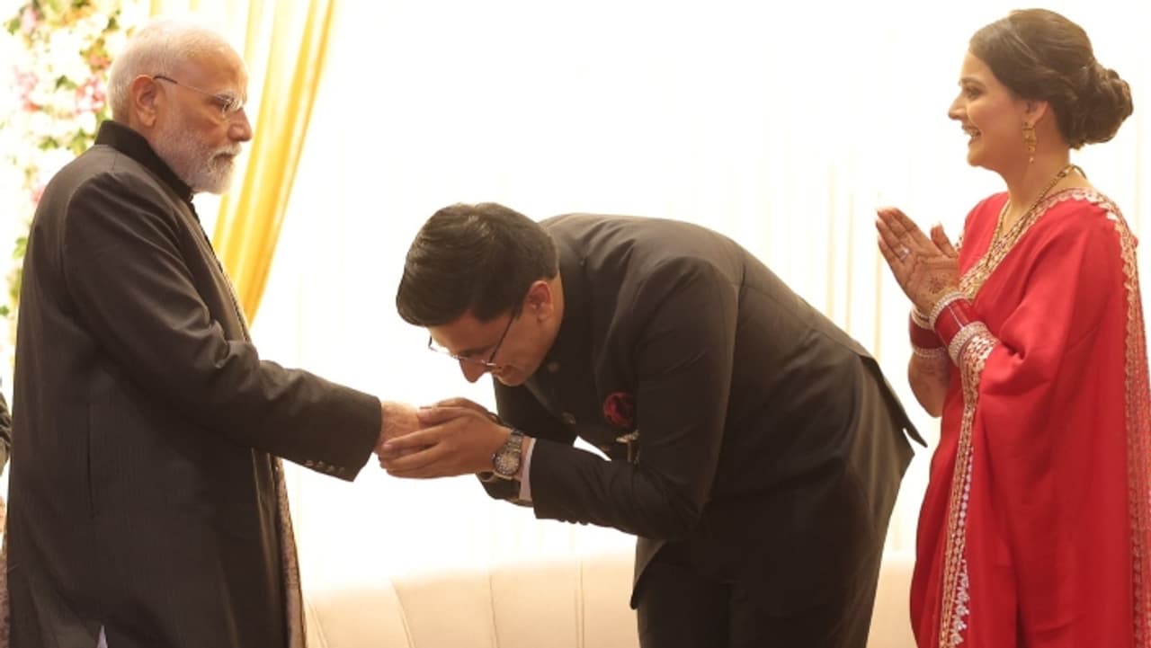 సిద్ధార్థ్ యాదవ్ రిసెప్షన్‌కి మోదీ