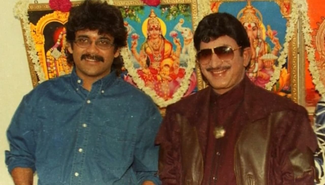 Nagarjuna and Super Star Krishna