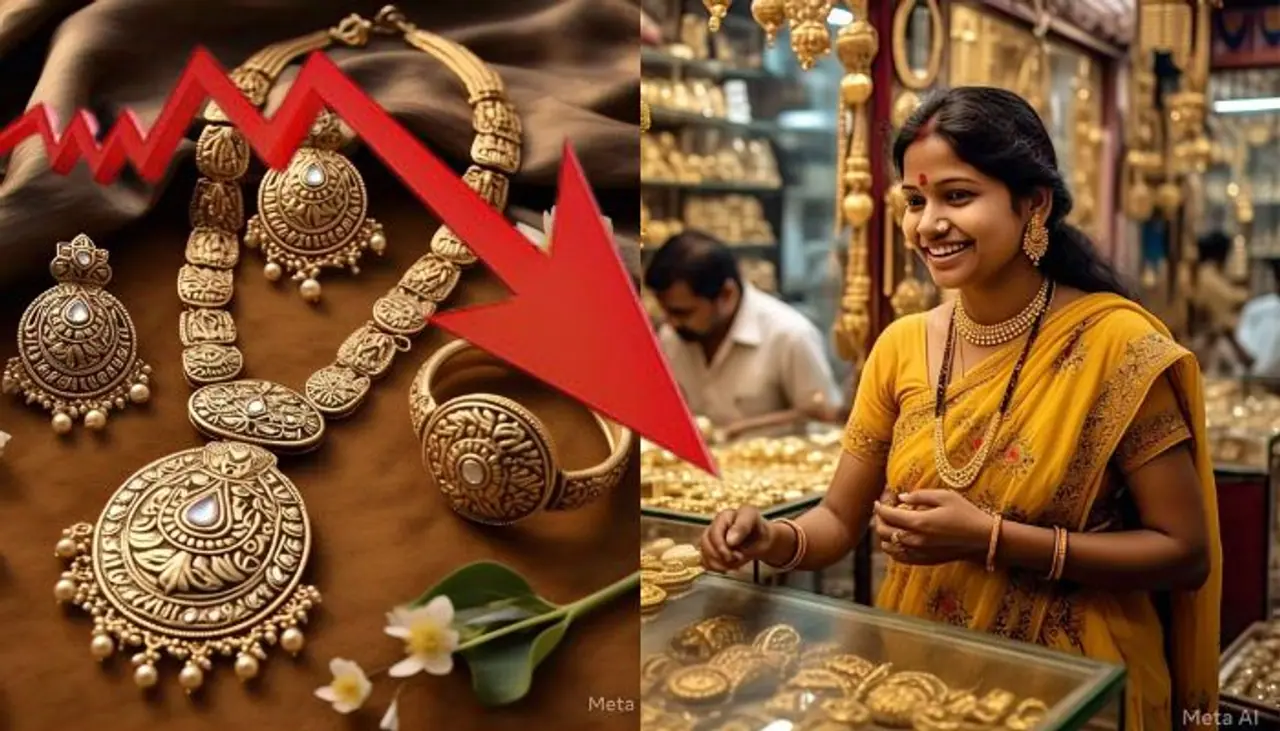 ಚಿನ್ನದ ಬೆಲೆ ಕುಸಿತ