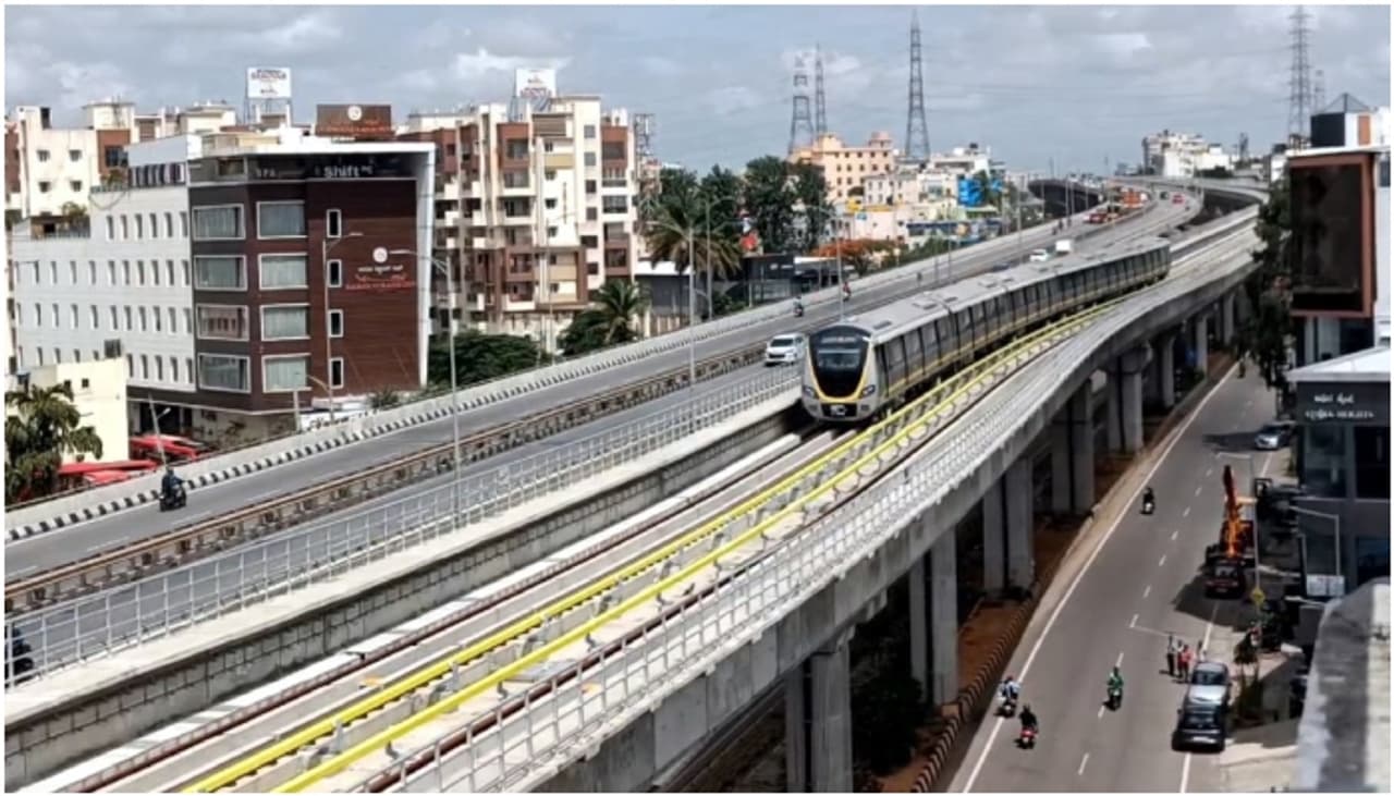yellow line Namma Metro