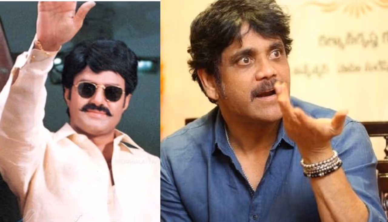 Nagarjuna and Balakrishna Nagarjuna and Balakrishna