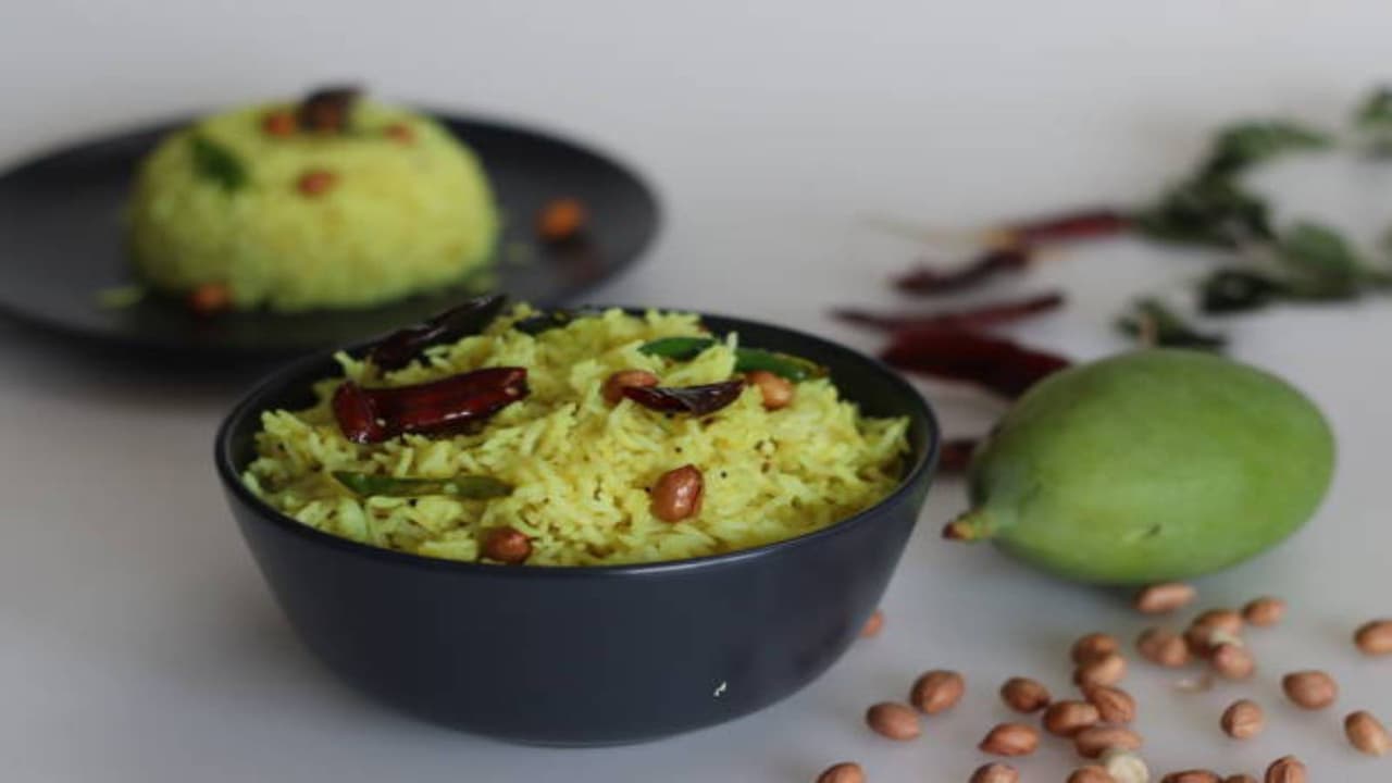 மாங்காய் சாதம் ரெசிபி :