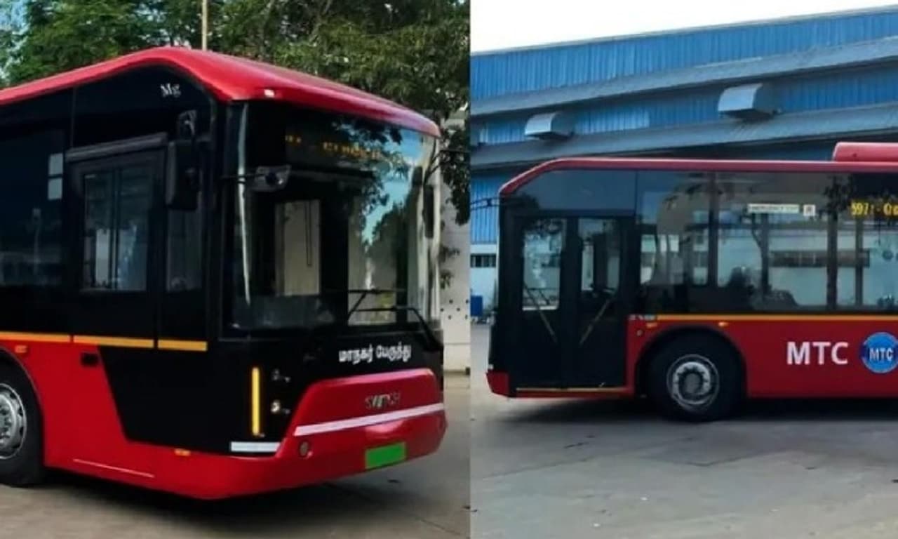 AC Electric Buses in Chennai, Viral Photos