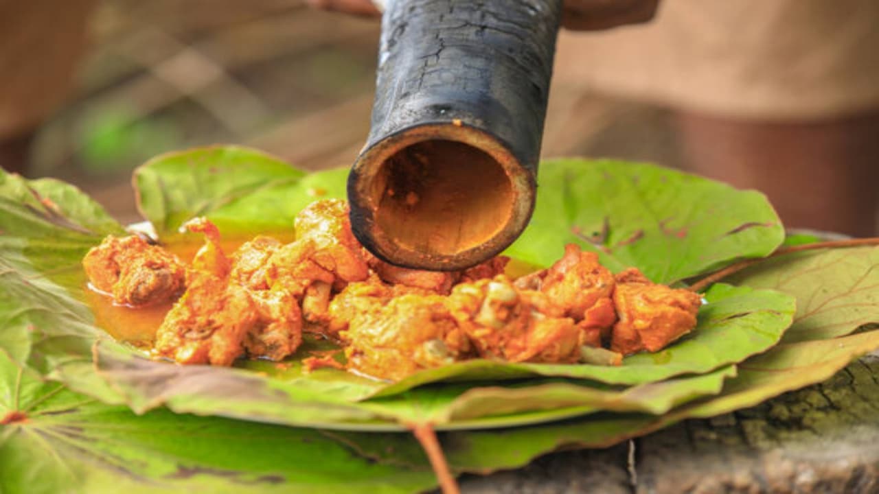 விசாகப்பட்டினம் ஸ்பெஷல் மூங்கில் சிக்கன் :