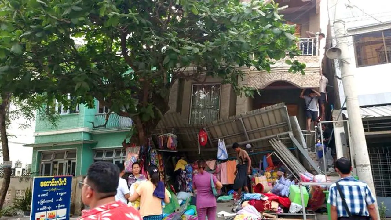 মায়ানমারে ভূমিকম্পে