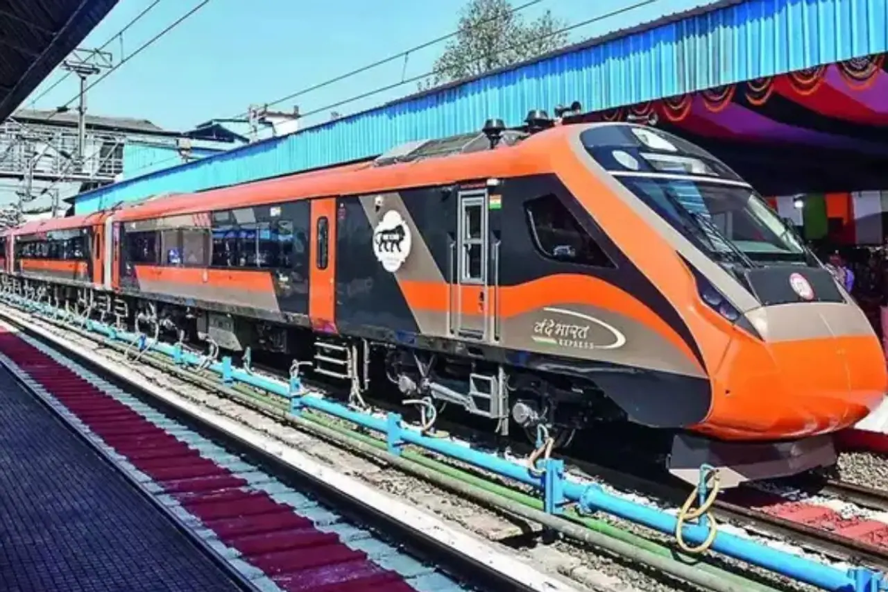 Kashmir's first Vande Bharat train