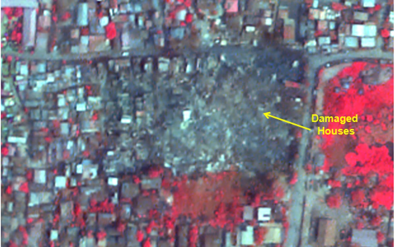 ISRO’s Satellite Images Reveal Widespread Destruction