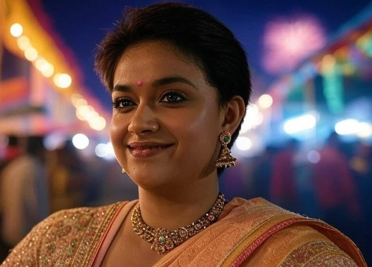 Keerthy Suresh AI Photo