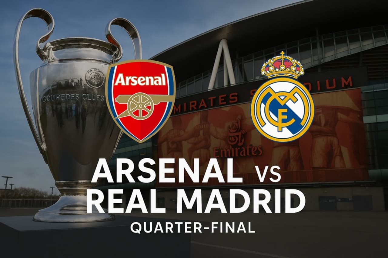 Stage set for Arsenal vs Real Madrid UCL showdown Stage set for Arsenal vs Real Madrid UCL showdown