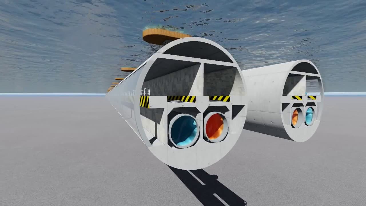 Dubai Mumbai underwater train