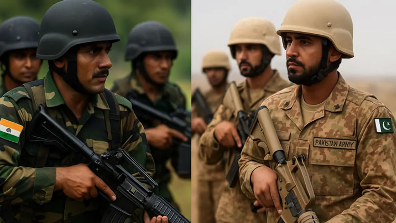 भारत vs पाकिस्तान पावर