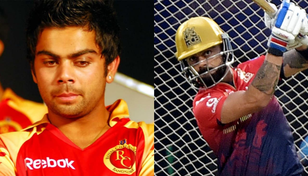 Virat Kohli's transformation as fitness icon