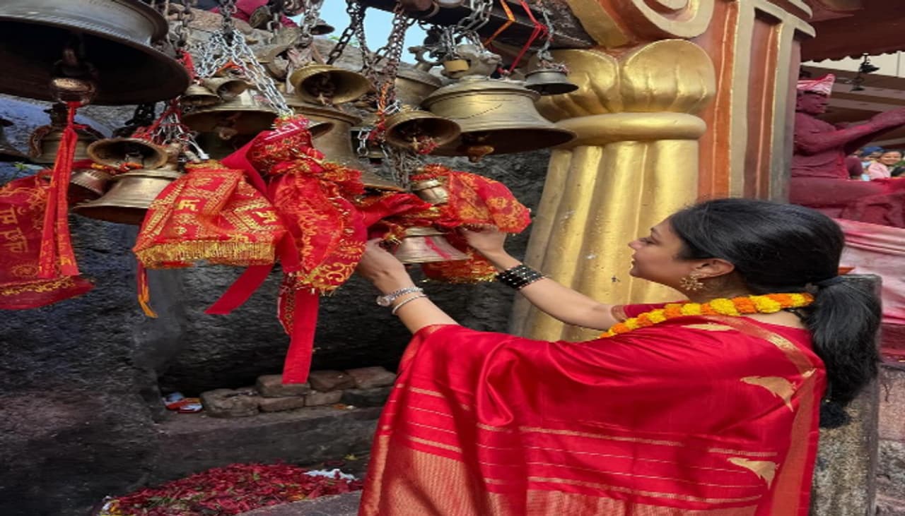 Suriya Jyothika Seek Blessings at Shakti Peethas Ahead of Upcoming Film Releases