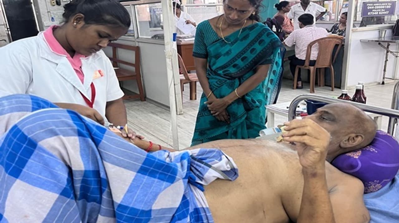 Super Good Subramani Hospitalized