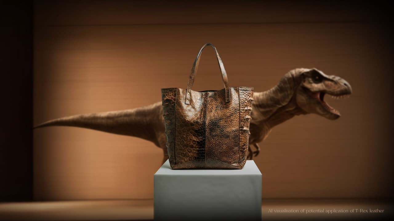 Rewriting Fashion History with T.Rex Leather Innovation
