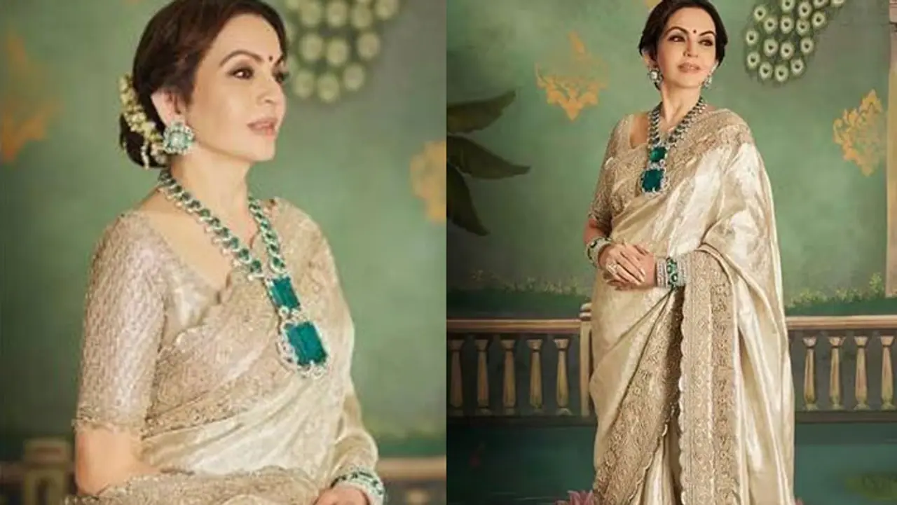 நீதா அம்பானியின் வைர மரகத நெக்லஸ்