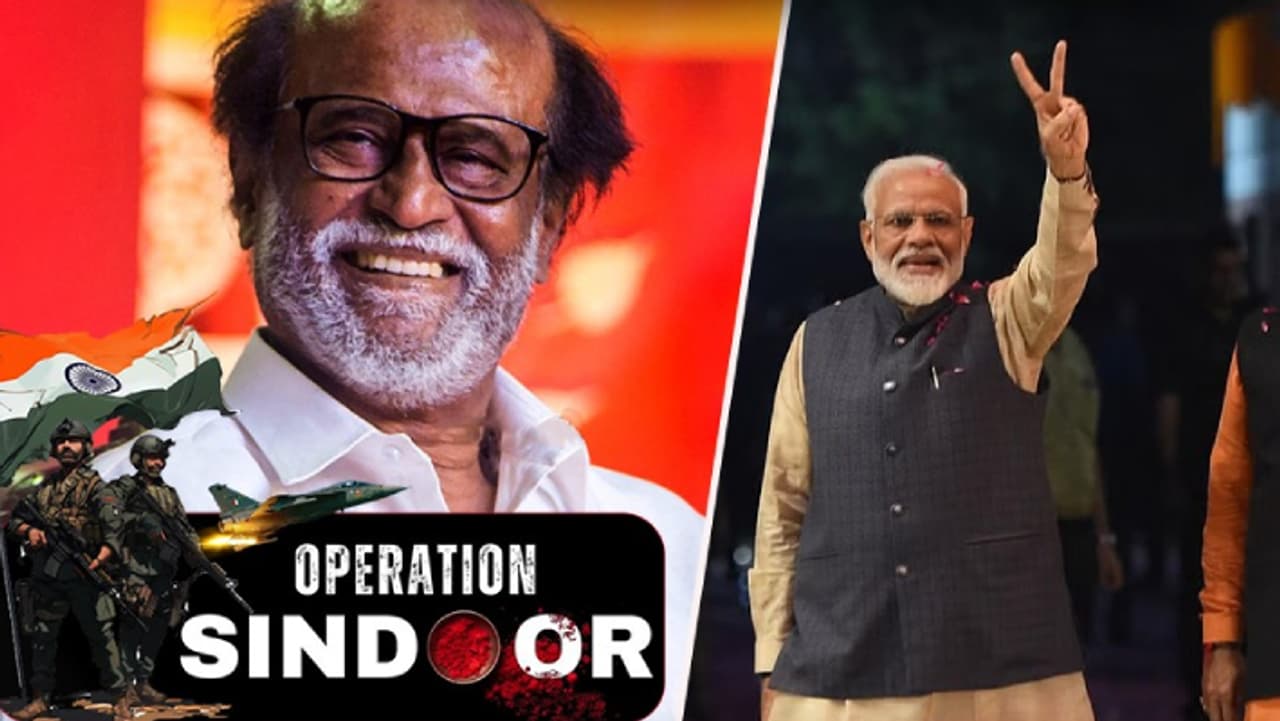 Rajinikanth Praises Operation Sindoor