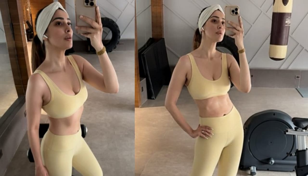 raai laxmi gym photos