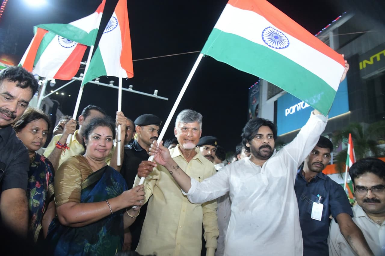 Tiranga Rally in Vijayawada