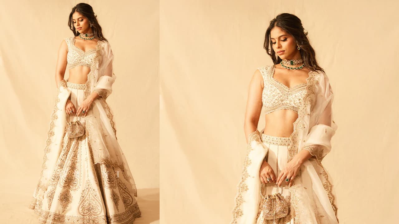 सुहाना खान के लहंगे लुक्स सुहाना खान के लहंगे लुक्स