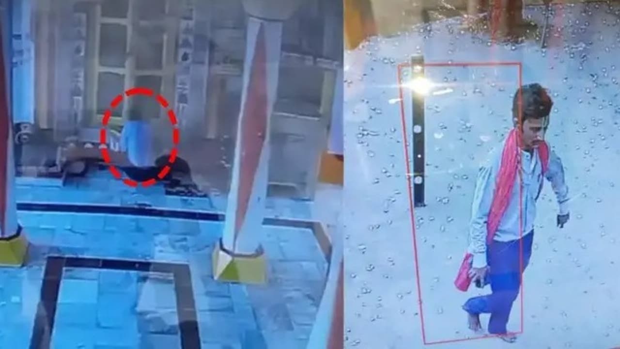 मंदिर में अनोखी चोरी की वारदात मंदिर में अनोखी चोरी की वारदात