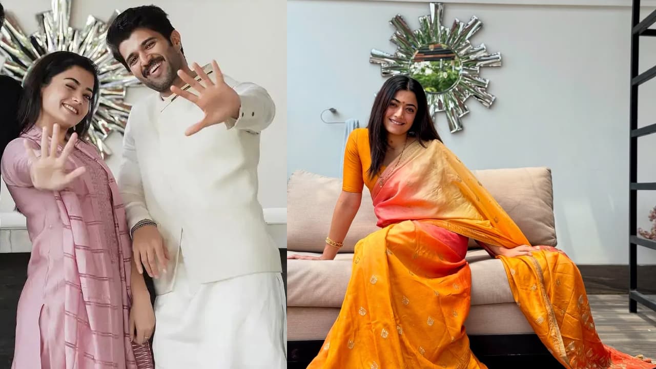 Rashmika Visit Vijay Deverakonda House