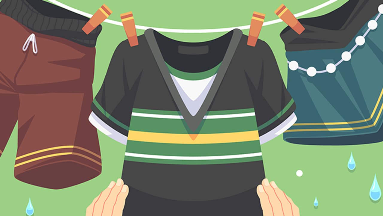 টॉवल মোড়ানোর কৌশল