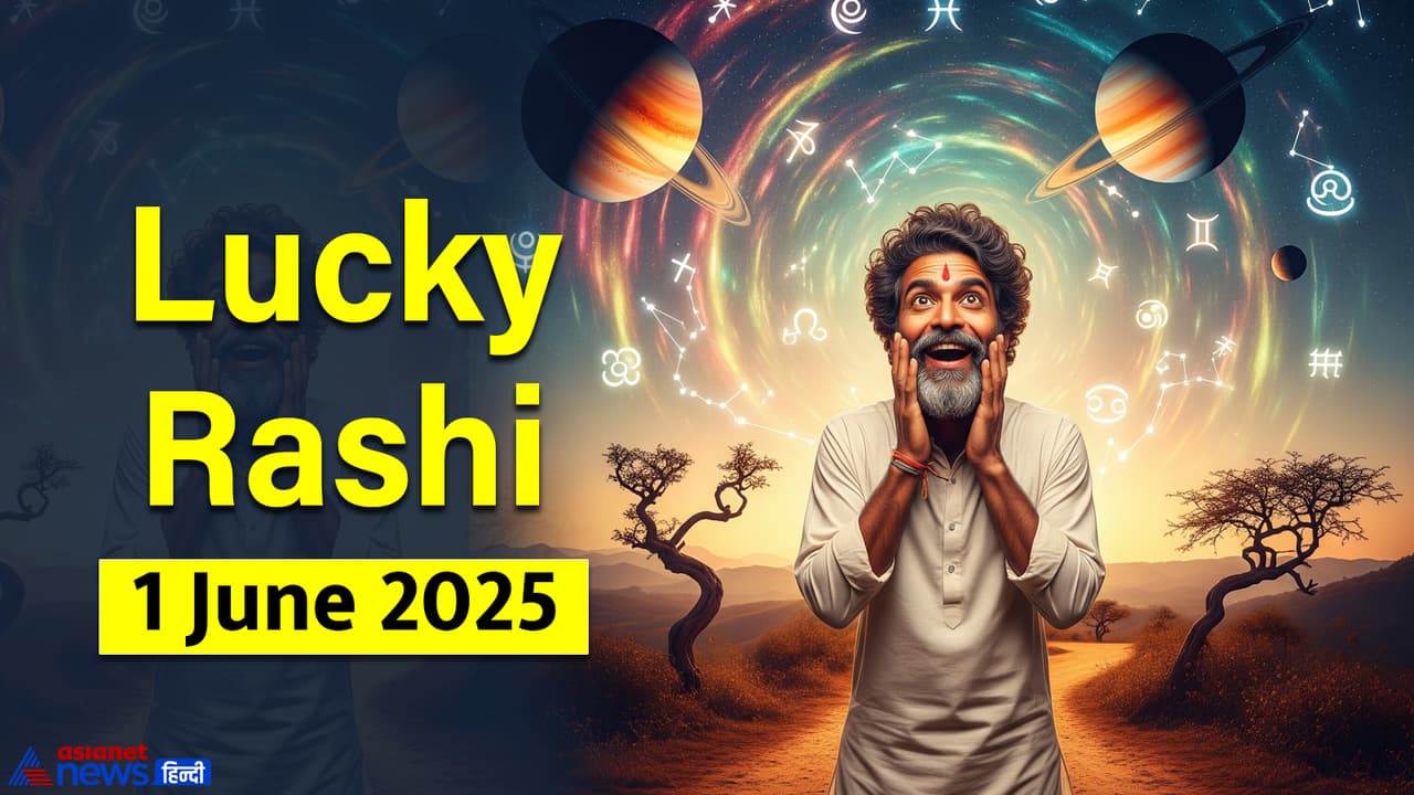 1 जून 2025 का लकी राशिफल 1 जून 2025 का लकी राशिफल