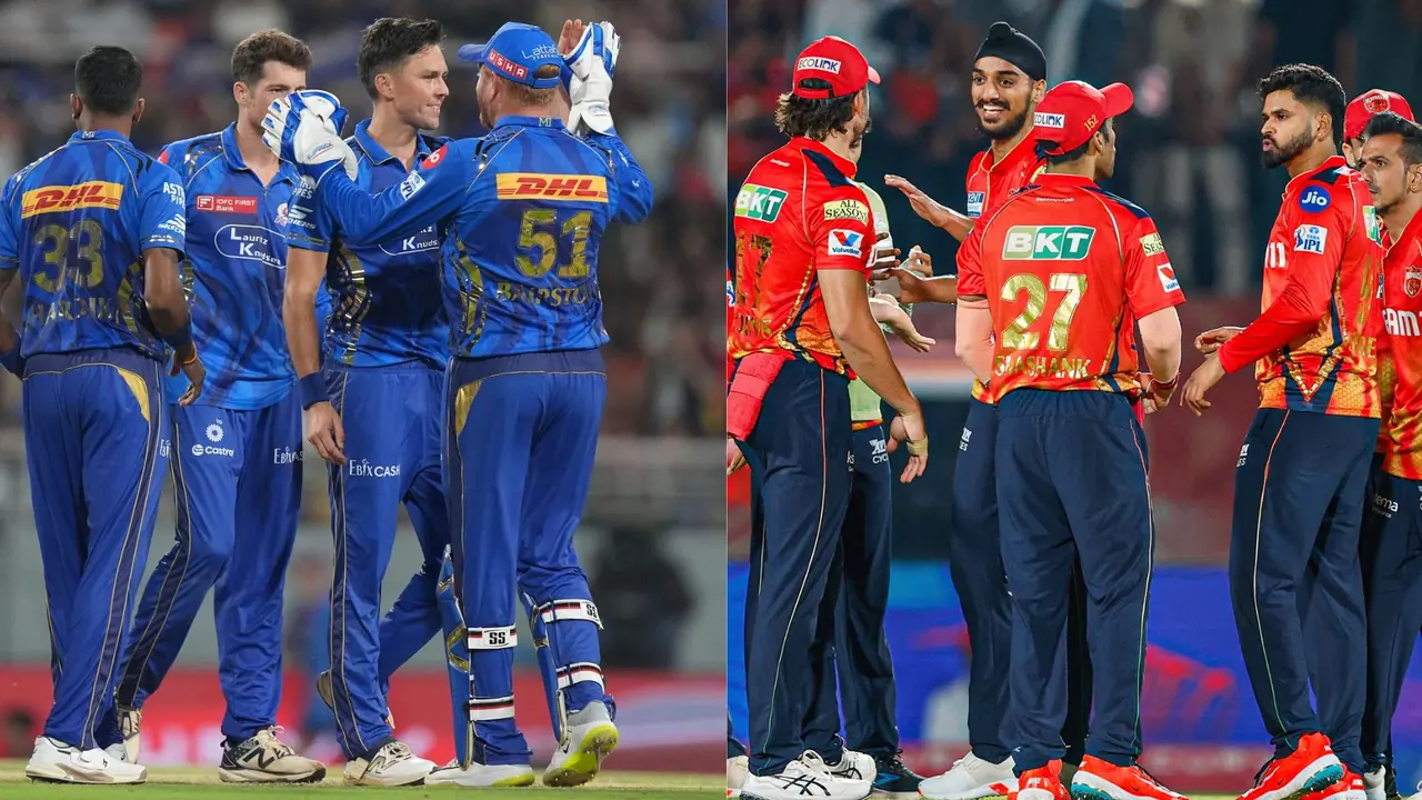 பஞ்சாப் கிங்ஸ் மற்றும் மும்பை இந்தியன்ஸ் 