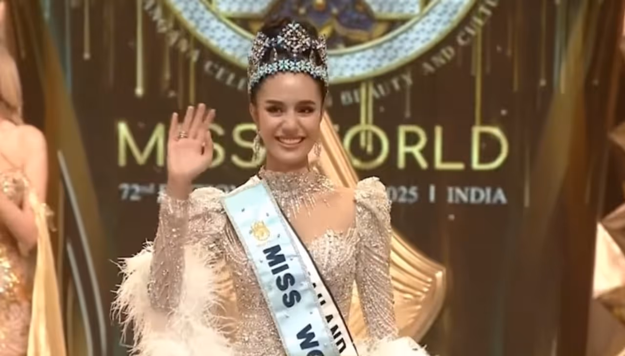 మిస్‌ వరల్డ్ 2025 విన్నర్‌గా థాయిలాండ్‌ అందగత్తె ఓపల్‌ సుచాత చువాంగ్‌శ్రీ