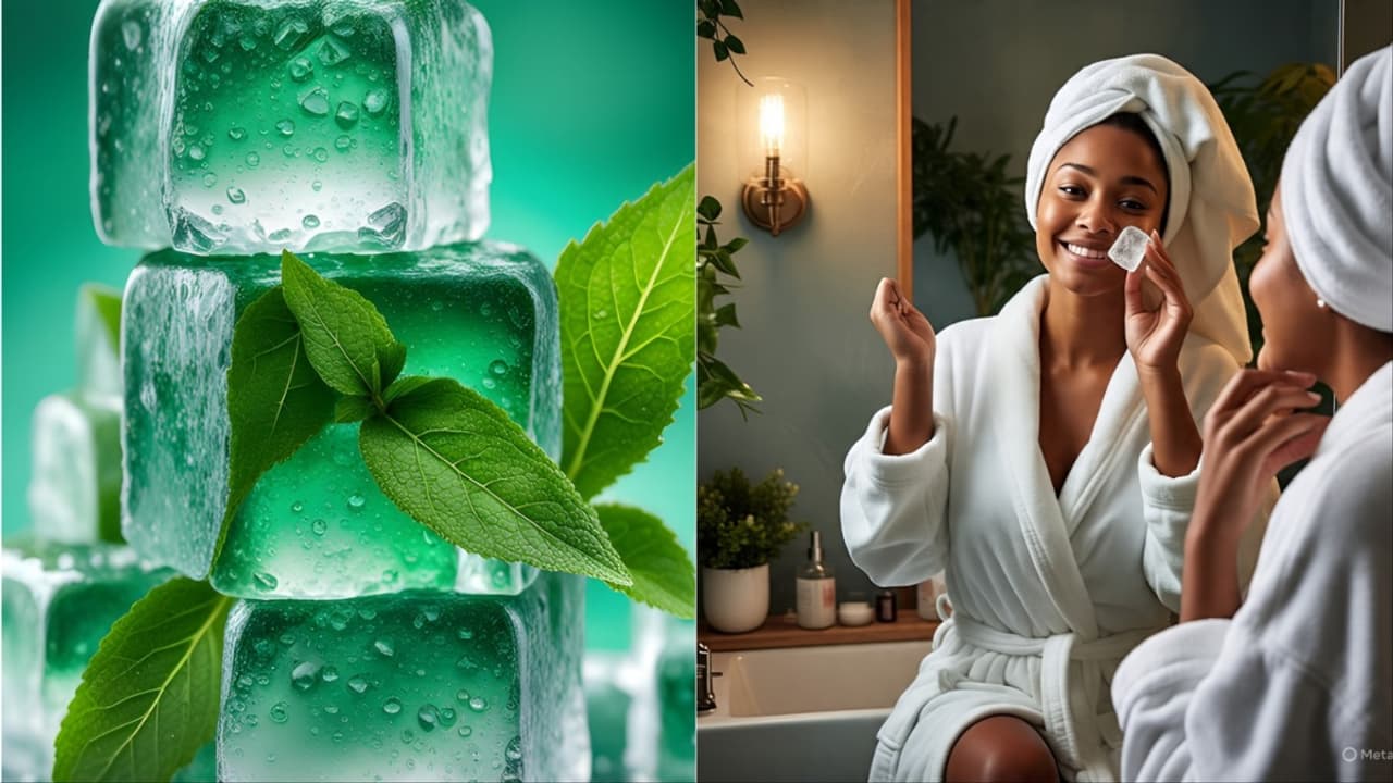 রূপচর্চায় বরফ রূপচর্চায় বরফ