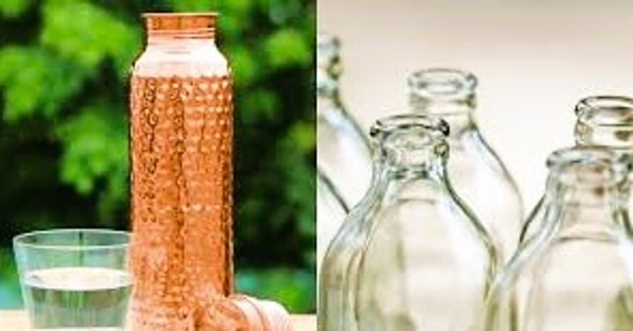 Why Metal Bottles Like Copper & Silver Are Healthier Than Plastic