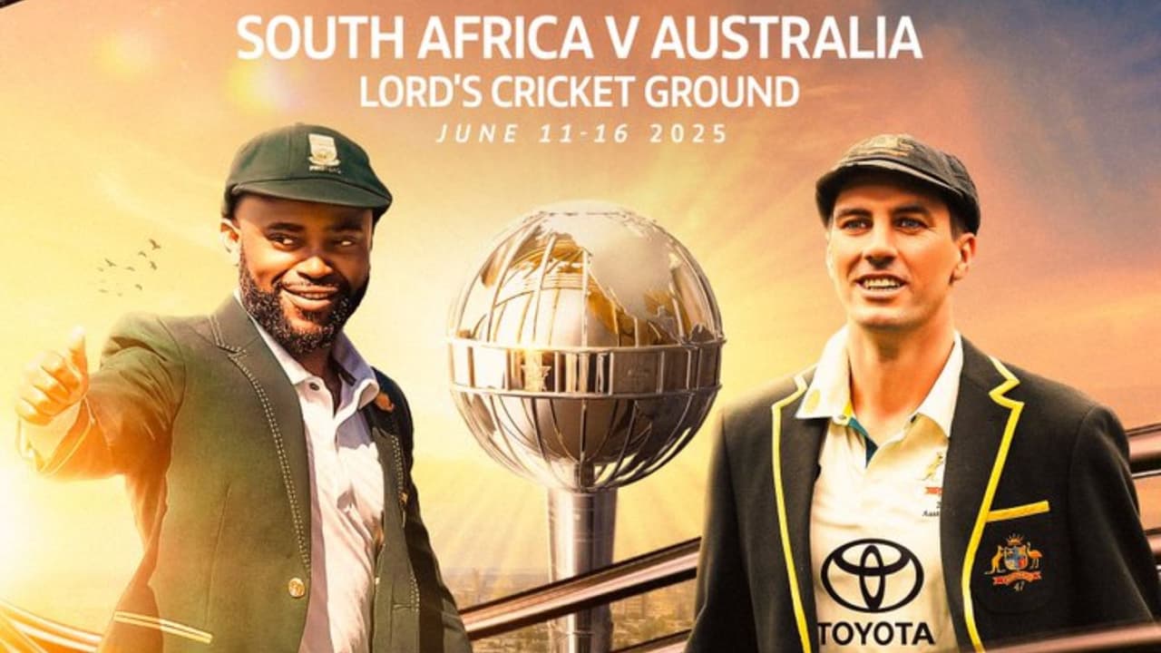 ஐசிசி டெஸ்ட் சாம்பியன்ஷிப் 2025 (WTC Final 2025: South Africa vs Australia) ஐசிசி டெஸ்ட் சாம்பியன்ஷிப் 2025 (WTC Final 2025: South Africa vs Australia)