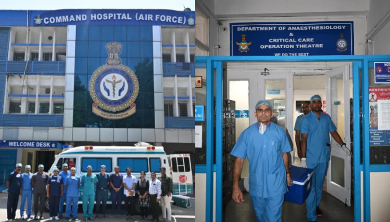 IAF airlifts organs from Bengaluru to Delhi