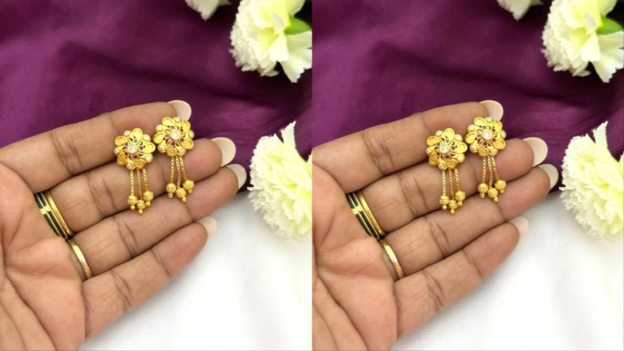 2 ग्राम गोल्ड इयररिंग्स 2 ग्राम गोल्ड इयररिंग्स