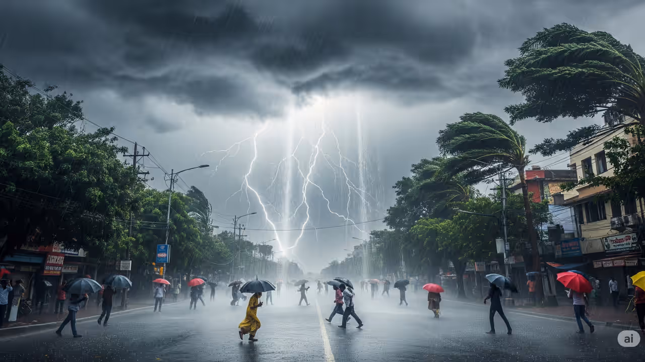 उत्तर प्रदेश में मानसून सक्रिय, कई जिलों में भारी बारिश का अलर्ट