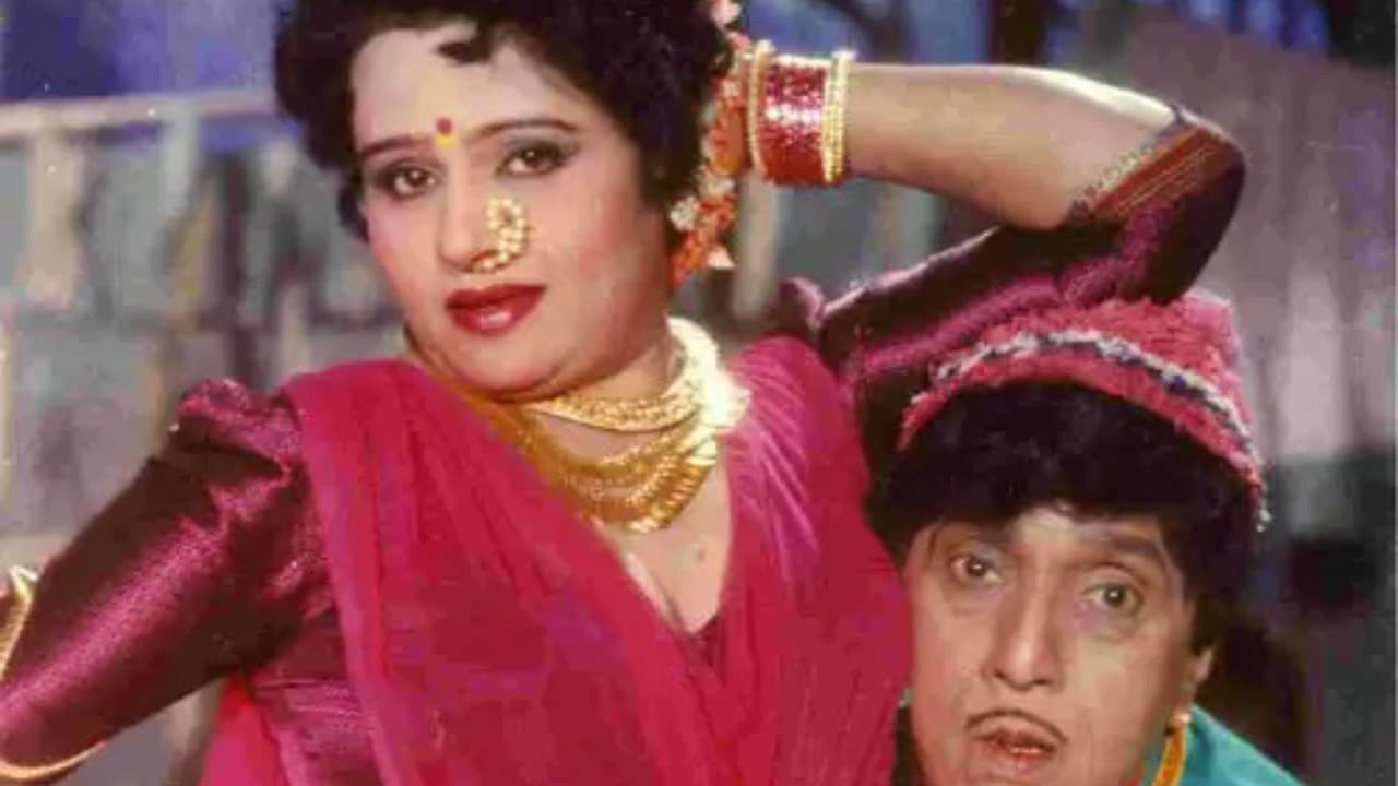 दादा कोंडके आणि उषा चव्हाण यांची जोडी दादा कोंडके आणि उषा चव्हाण यांची जोडी