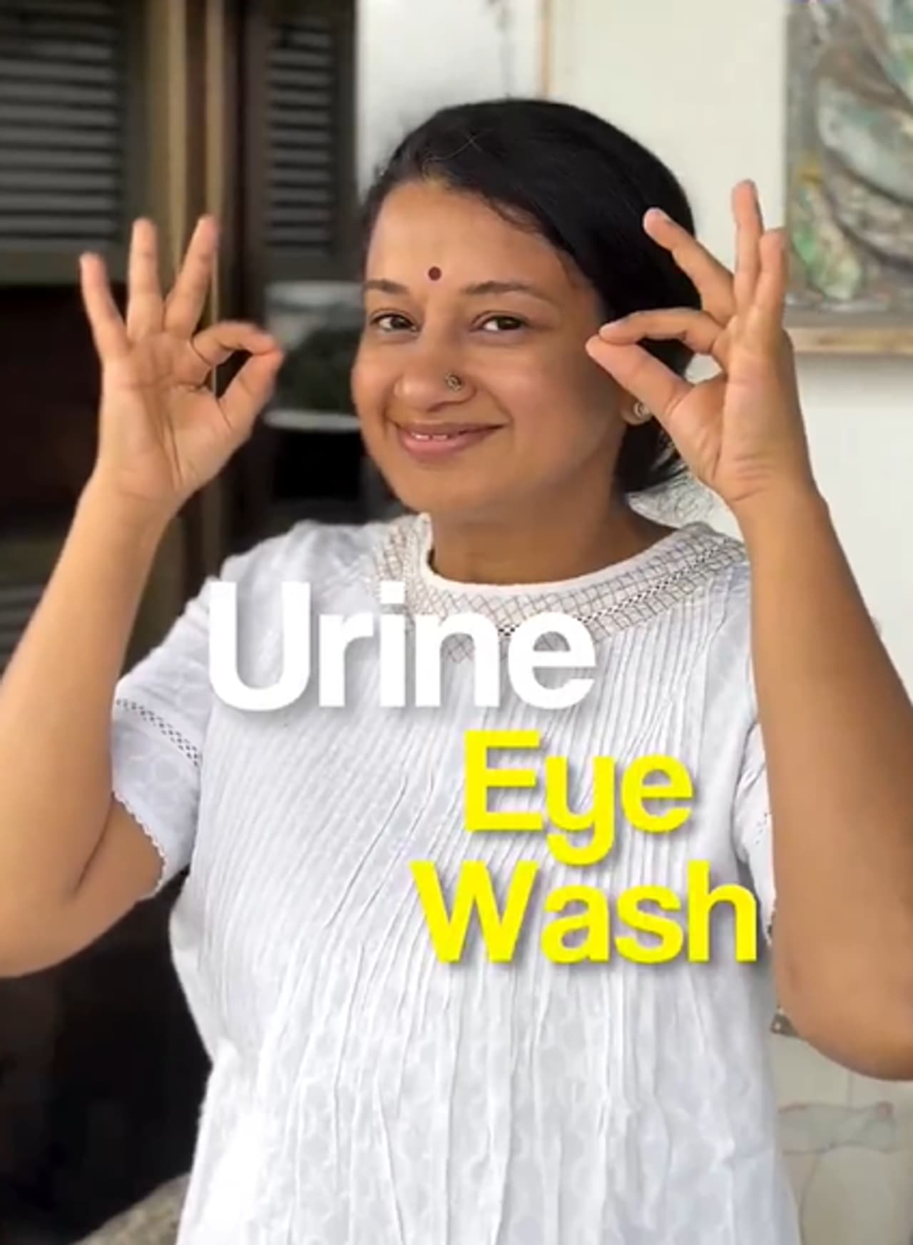 Urine Eye Wash Viral Video