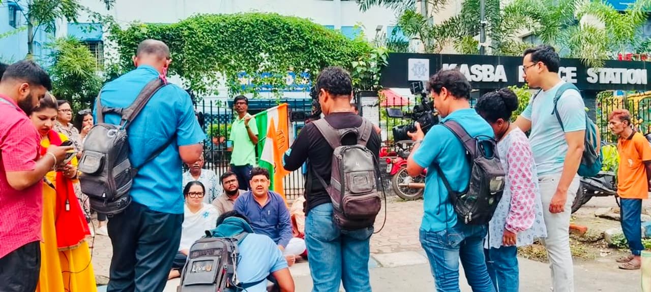 কসবা কাণ্ডে রাজনৈতিক উত্তেজনা 