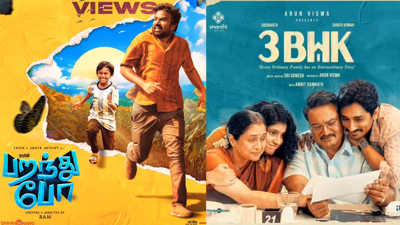 3BHK vs Paranthu Po Box Office