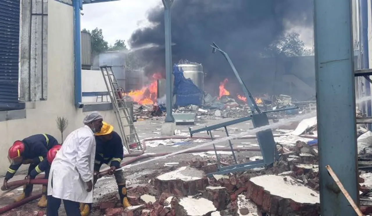 పటాన్ చెరులో భారీ ప్రమాదం