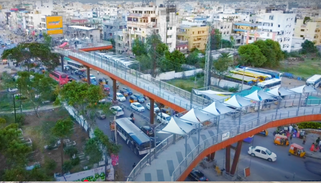 హైదరాబాద్‌లో కొత్త స్కైవాక్‌లు