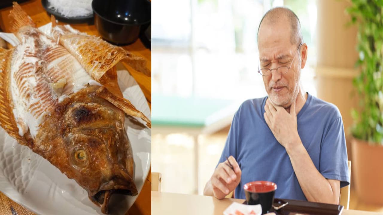 தொண்டையில் மீன் முள் சிக்கிக்கொண்டால்