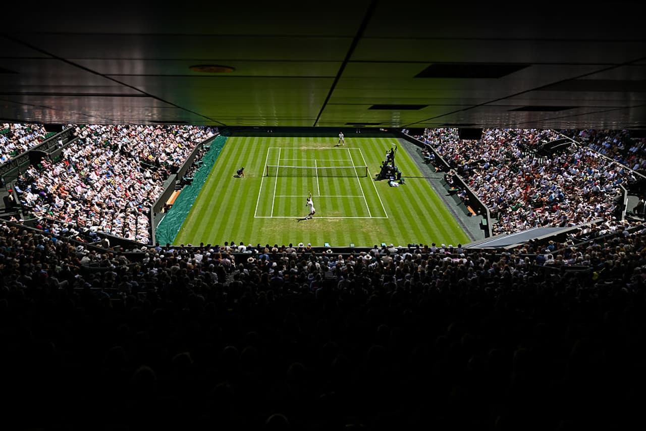 Charm of Wimbledon now co exist with wave technological innovations Charm of Wimbledon now co exist with wave technological innovations