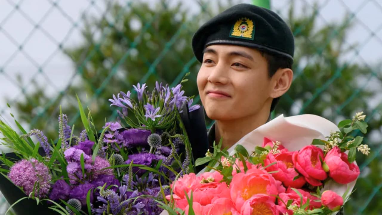 BTS V இராணுவ சேவை