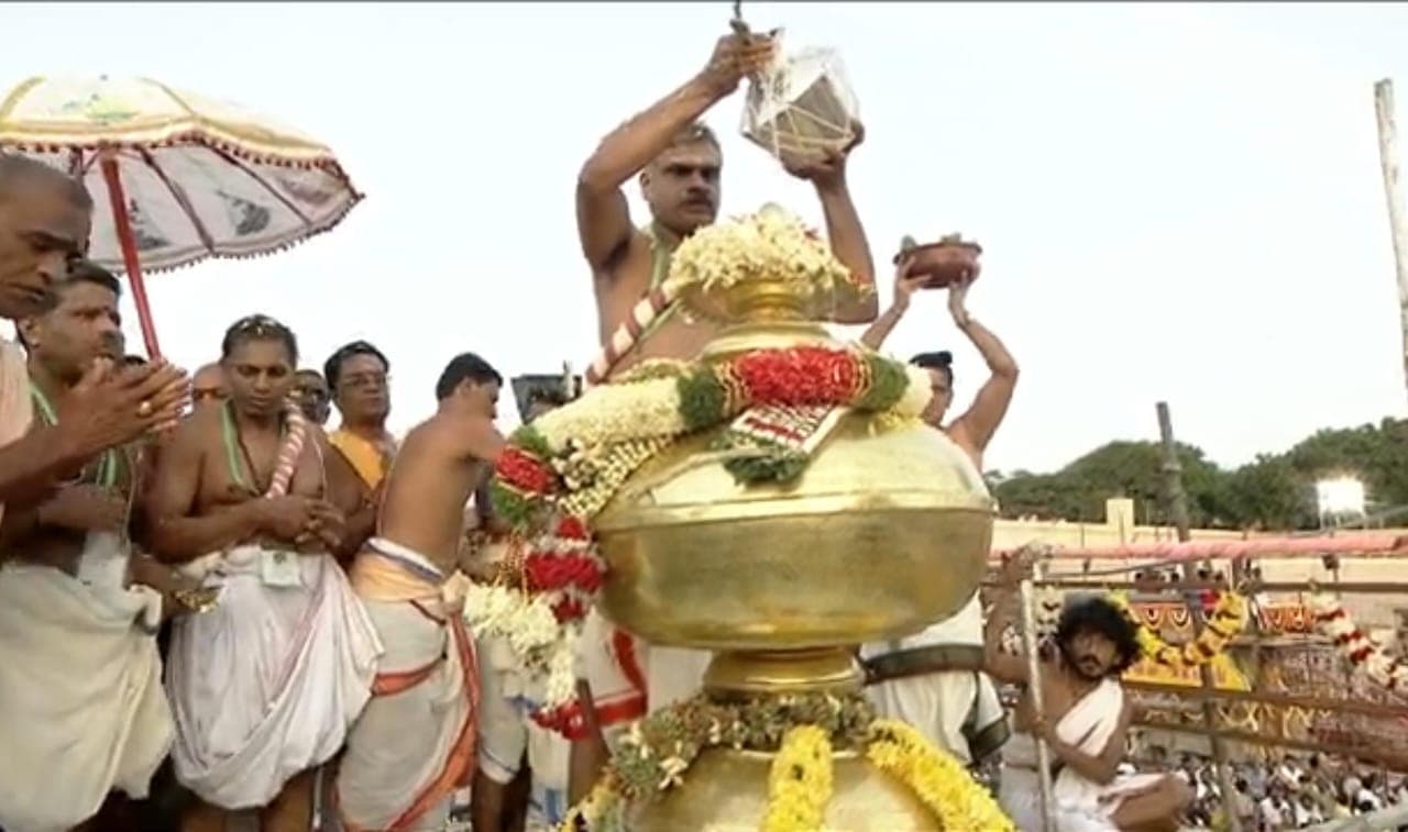 திருச்செந்தூர் முருகன் கோயில் கும்பாபிஷேகம் திருச்செந்தூர் முருகன் கோயில் கும்பாபிஷேகம்