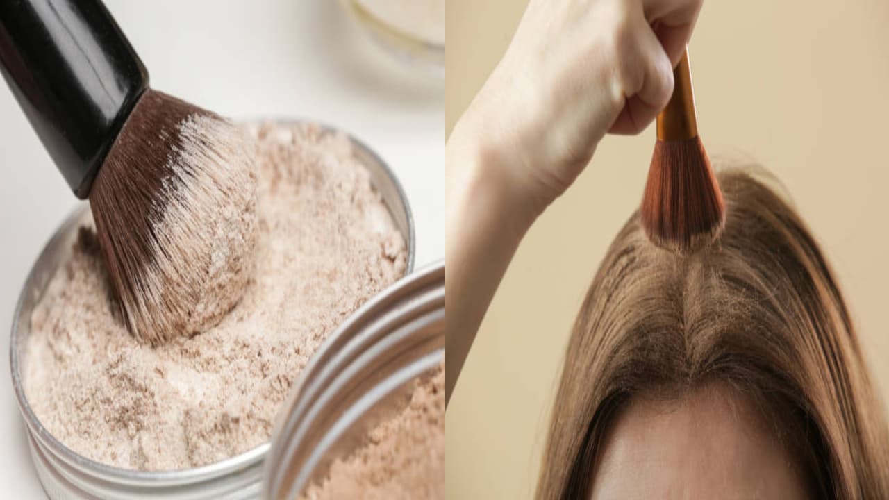 உலர் ஷாம்பூ பயன்படுத்தவும்: