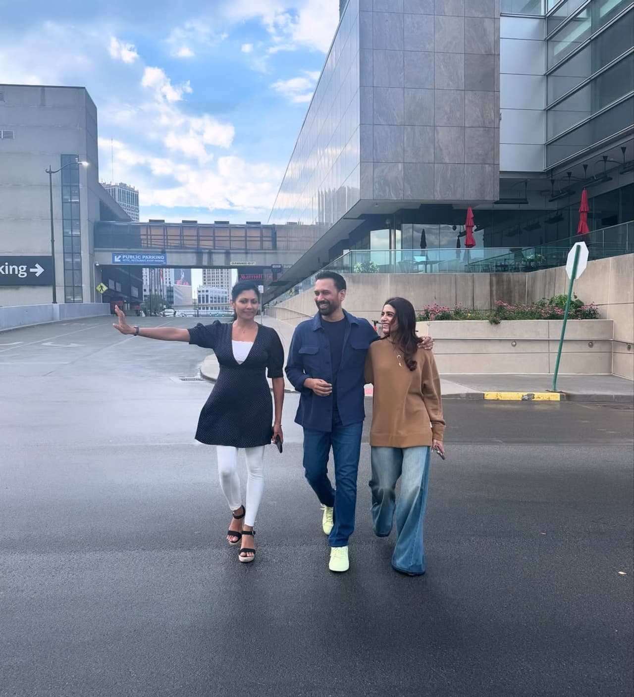 దర్శకుడు రాజ్‌ నిడిమోరుతో సమంత అమెరికా టూర్‌